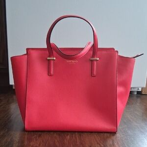 Kate Spade Red Tote Purse